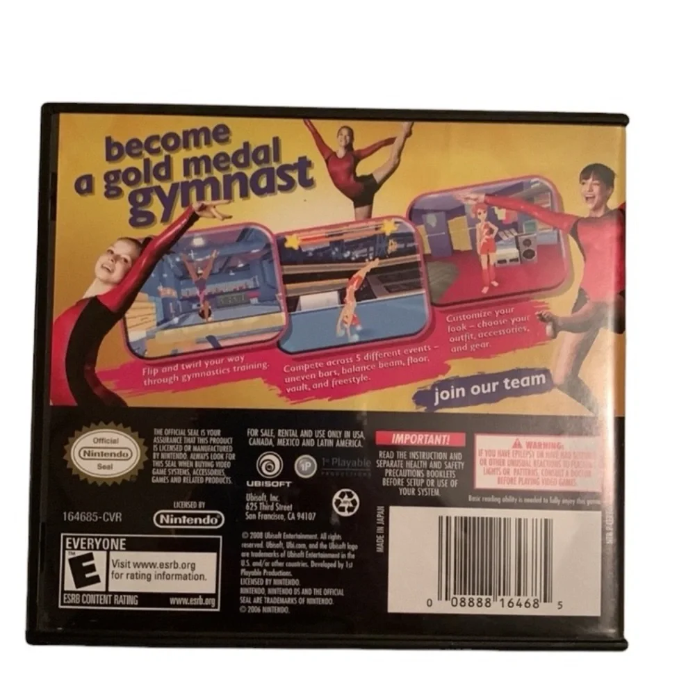 Nintendo DS Game Ener-G GYM Rockets